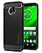 Spigen Rugged Armor Designed for Moto G6 Case (2018) - Black