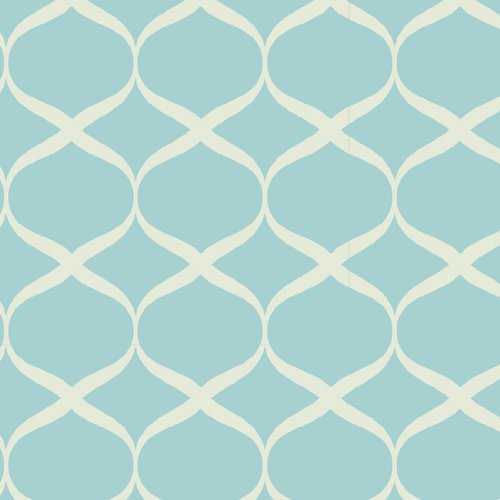 Undulation Wall Stencil | DIY Home Decor Stencils | Paint Stencil for Walls, Furniture, Floors, Fabric - Thumbnail 4