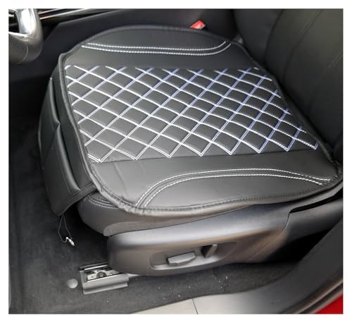 BREMER SITZBEZÜGE Fundas de Asiento para Coche compatibles con Subaru Forester SJ 2013 para Conductor y Pasajero, Color Negro y Blanco