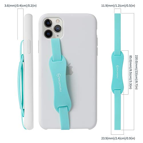 Sinjimoru Universal Silicone Loopy Phone Grip Holder, Cell Phone Loop