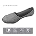 Mens No Show Socks 6 Pack Low Cut Cotton Socks with Full Silicone Non-slip Grip