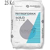 ABONO Soluble Fertilizante Nitrofoska 12-5-30. Saco de 25 Kg ...
