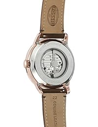 Fossil Townsman - Reloj automático de piel, Marrón