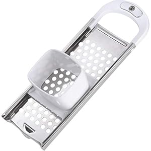 Westmark Spätzlehobel met deegschuif, spätzle-schaaf geschikt voor kookpotten tot ø 24, roestvrij staal/kunststof…