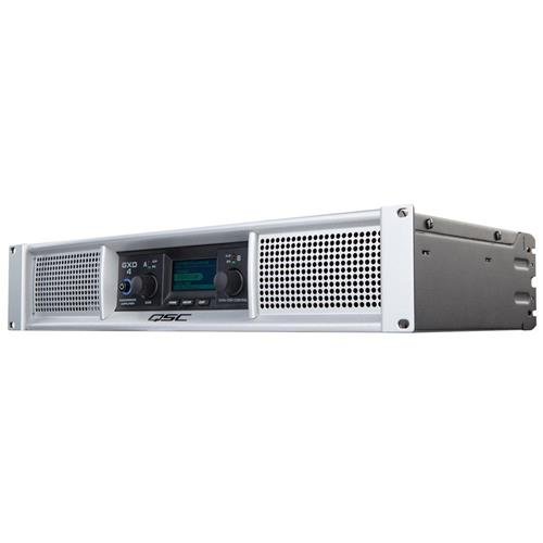 QSC GXD4 600 Watt Two Channel Class D Power Amplifier With DSP