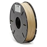 GP3D Wood 3D Printer Filament Natural Light Color - .5KG 1.75mm 1lb. Compatible With 3D Printers Reprap, Makerbot Replicator 2, Makergear M2 and up, Afinia, Solidoodle 2, Printrbot