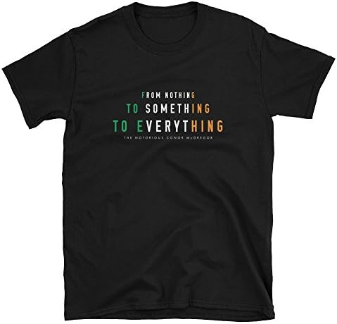 Conor McGregor From Nothing T-Shirt