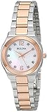 Bulova Women's 98P143 Diamond Gallery Analog Display Japanese Quartz Two Tone Watch