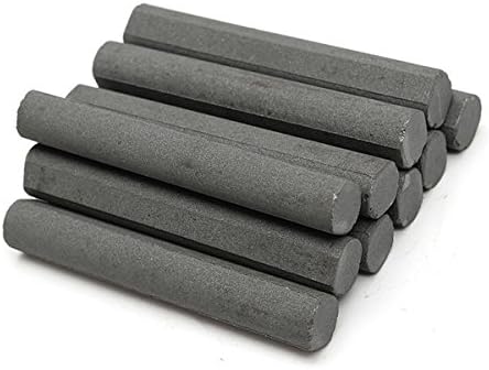 ChenXi Shop 10piece 8mm*50mm Ferrite Rod Bar Loopstick For Radio Antenna Aerial Crystal