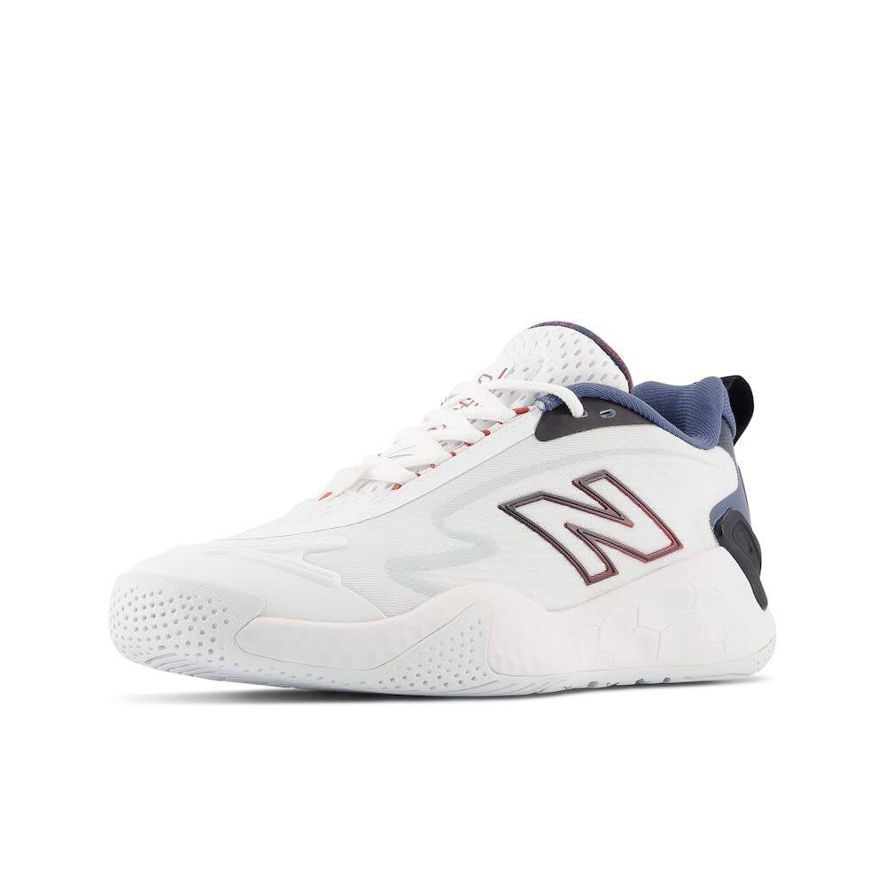 Photo 1 of ***used***dirty***New Balance Women's Fresh Foam X Ct-Rally Tennis Shoe, White/Astro Dust, 6