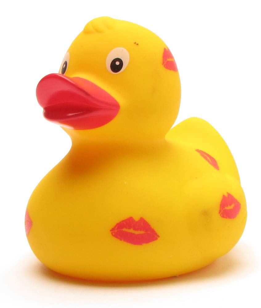 Rubber Duck Lips | Bathduck | Duckshop | L: 8 cm