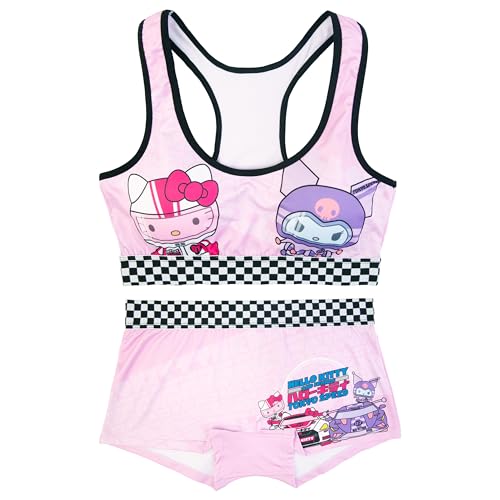 Sports Bra & Boy Short Underwear Sets with Kuromi, Melodi, Keroppi & more in XX…