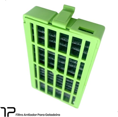 Kit 2 Filtros Antiodor Para Geladeira Consul Bem Estar Compatível CRM45 CRM47 CRM49 CRM50 CRM51 CRM52 CRM55 CRM56 Carvão Ativado Antibacteriano Para Refrigerador
