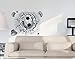 DNVEN 23 inches x 18 inches Soccer Break Out of The Wall PVC Removeable Wall Art Sticker Decal DIY Room Kid Mural Decor Letter Soccer Football