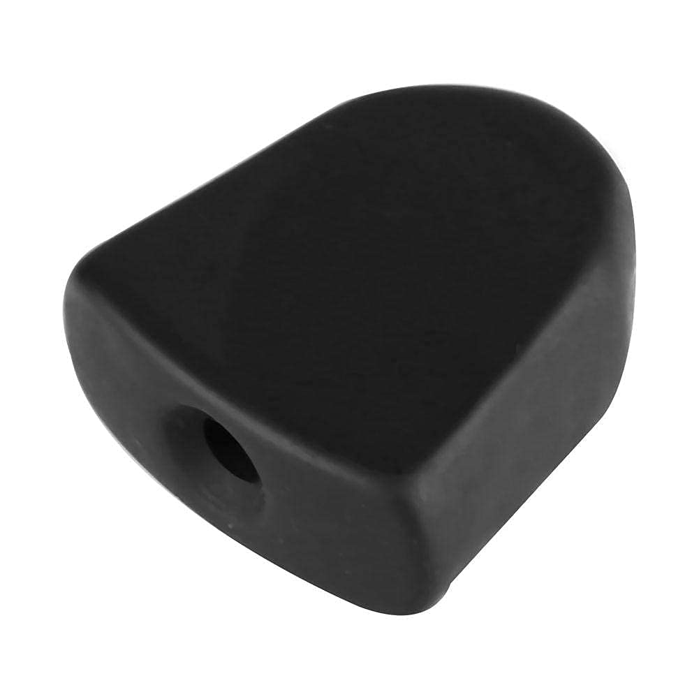 Alomejor Tuning Peg Heads 6 PCS/Set Acrylic Tuning Pegs Button Machine Heads for Guitar(Black)