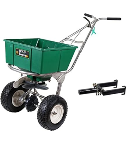 Amazon.com : Lesco High Wheel Fertilizer Spreader with Manual