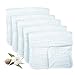 Muslin Burp Cloths 100% Cotton 8 Layers Baby Burp Cloths Set (5 Pack) for Baby Girl and Boy, Large 20