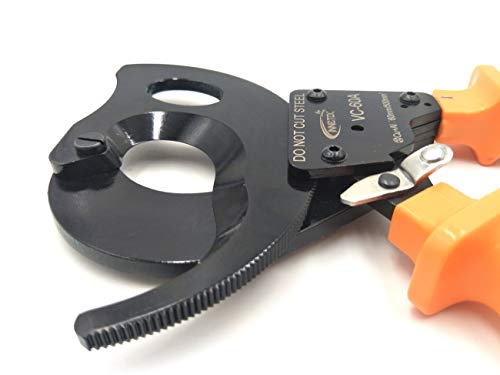 Ratchet Cable Cutters,Aluminum Copper Wire Cutters for Cutting Electrical Wire as Ratcheting Wire Cut Hand Tool(500mm2)