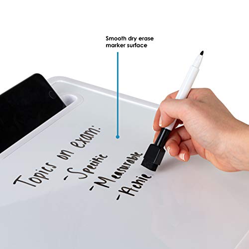 LapGear DryErase Lap Desk, Whiteboard with Marker Included