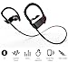 Liger BLAZE Bluetooth 4.1 Sweatproof Earbuds Noise Cancelling Headphones with Mic – Black
