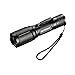 Tactical LED Flashlight, SKYROKU T6 Ultra Super Bright 5 Mode Tactical Flashlight for Hiking, Camping and Riding (T6 1PACK With Hook)