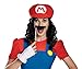 Disguise Women's Nintendo Super Mario Bros.Mario Female Deluxe Costume, Blue/Red, Medium/8-10