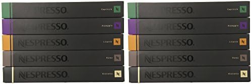 Nespresso Variety Pack mgBME for OriginalLine, 1.76 oz - 100 Variety Capsules ekAtw