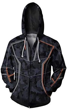 2018 New Avengers 3 Iron Man Jacket Cosplay Zipper Hoodie Jacket