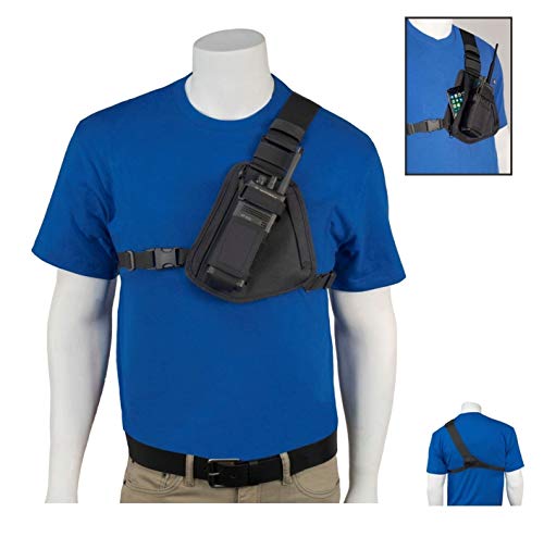 walkie talkie holster shoulder