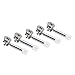 Uxcell Furniture Cam Fitting with Dowel and Pre-inserted Nut, 5-Pack