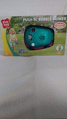 Play Day Push N Bubble Mower with Realistic Sounds