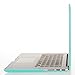 MOSISO Compatible with MacBook Pro 13 inch Case 2015 2014 2013 end 2012 Older Version (Models: A1502 & A1425) with Retina Display, Protective Plastic Hard Shell Case Cover, Turquoise