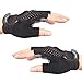 PWGN Workout Gloves Weight Lifting Gloves Palm Support Protection for Men Women, Exercise Gloves Sports for Training, Fitness, Gym, Black