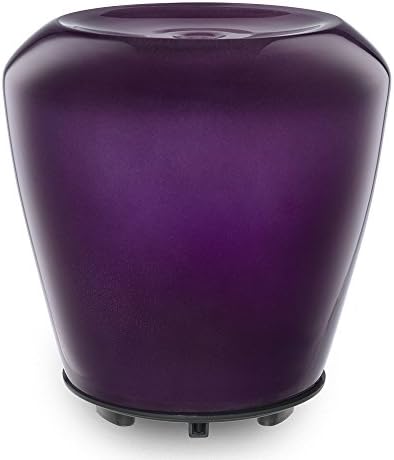 Ellia, Enchant Ultrasonic Aroma Diffuser (Purple), Mobile App or Remote Controlled, Color-Changing LED Light & Soothing Relaxation Sounds, 10hrs Continuous & 20hrs Intermittent Runtime