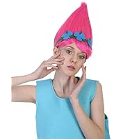 Princess Troll Wig, Pink Kids HW-1079