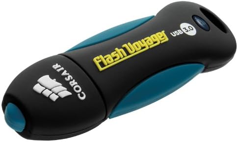 Flash Voyager - 128 GB - USB 3.0 key + USB-201K Case - black