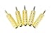 Devinal Professional 3.5mm 1/8 inch Plug to 6.35mm 1/4 inch Jack Gold Plated Audio Stereo Adapter Converter for Headphone, Audio Earphone, Microphone (5 Pack)