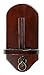 Iszy Billiards Wall Mount Pool Table Cone Chalk Holder with Chalk Choose Mahogany, Black or Oak
