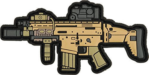 Evike - Aprilla Design PVC IFF Hook and Loop Modern Warfare Series Patch (Gun: Scar-H)