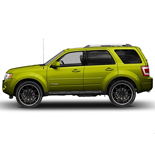 Dawn EnterprisesFE-ESC-MAR Finished End Body Side Molding Compatible with Ford Escape - Matte Black (MB)