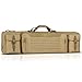Savior Equipment Urban Warfare Tactical Double Long Gun Bag Case Backpack w/Pistol Handgun Case,46 Inch Flat Dark Earth Tan