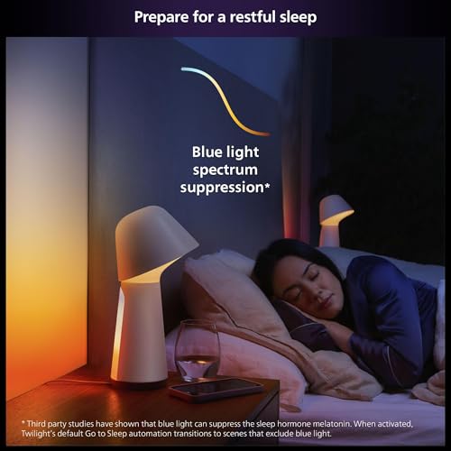 View 1 of Philips Hue Indoor 33 Ft Smart LED Solo lightstrip Base Kit - 1 Pack - Control with Hue App - Compatible with Alexa, Google Assistant and Apple HomeKit