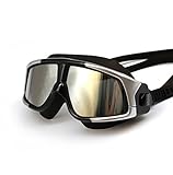 Swim Goggle with Anti-Fog and UV Protection Mirrored lenses for Man and Woman