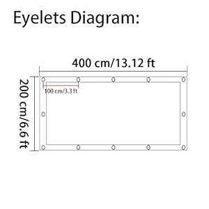LHF Shade Net, Bloqueador Solar, Tela Resistente a los Rayos UV Malla