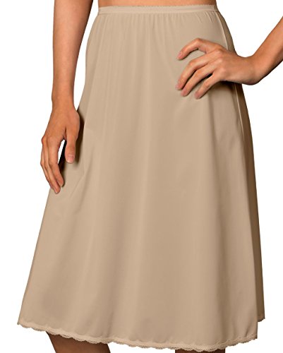 Shadowline 25 inch Flare Daywear Half Slip (4711625) M/Nude