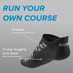 R-Gear Drymax No Show Running Socks For Men and