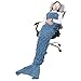 Senmar Mermaid Tail Blanket knit crochet and Mermaid Blanket for Adult, Summer Super Soft Sleeping Bags(71