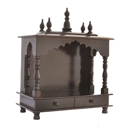 Mereappne Wooden Pooja Mandir Indian Hindu Decoration Puja