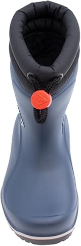 Dunlop Blizzard Kids Winter Boots Unisex Blue Waterproof Fur Lined EU26 UK8 view 6
