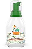 InstaNatural Baby Shampoo & Body Wash - With Aloe Vera, Vitamin E, Lavender Oil and Fruit Extracts - Soothing 2 in 1 Formula for Smooth Skin & Soft Hair - 14 OZ